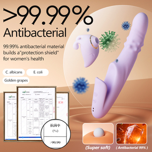 Nuevo Diseño <span class=keywords><strong>2026</strong></span>: Vibrador de Conejo Portátil con Masajeador Corporal de Succión Dividida para Mujeres - Product Image 2