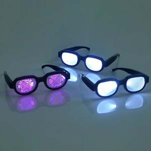Gafas Luminosas LED Cuadradas Recargables, Coloridas, para Fiestas, Festivales, KTV, Bares, Estilo Punk, para Hombre y Mujer, Venta al Por Mayor - Product Image 1