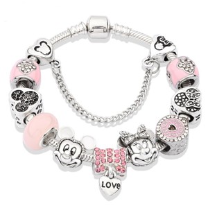 Pulseras con dijes y abalorios de corazón para adolescentes, <span class=keywords><strong>2022</strong></span> - Product Image 3