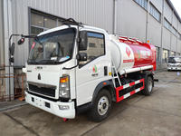 Camion-citerne SINOTRUK HOWO 4x2 neuf, fabriqué en usine, capacité 5m³ et 8m³, transport de carburant, vente directe d'usine