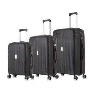 China Quality travelling 3 piece multifunctional cheap vintage trolley luggage sets