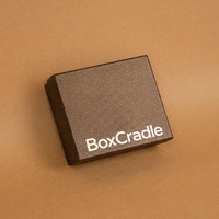 Boîte cadeau rigide de luxe personnalisée en deux parties avec logo estampé à chaud, couvercle et base en papier pour l'emballage de cosmétiques et de soins de la peau