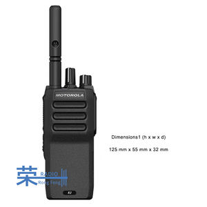 <span class=keywords><strong>Radio</strong></span> <span class=keywords><strong>Portable</strong></span> MOTOTRBO R2 Numérique DMR Analogique Compatible UHF VHF pour Talkies-Walkies Radios Bidirectionnelles Motorola R2 - Product Image 4