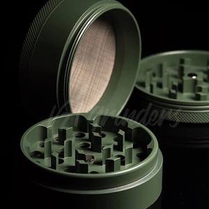 Grinder à herbes en céramique 63MM, accessoires de fumage, ne bâtons pas, Logo OEM gratuit - Product Image 2