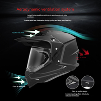 Casque tout-terrain pour femme, certifié CE, résistant aux chocs, durable, ABS+EPS, protection faciale, logo personnalisé, vente chaude