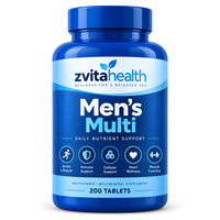Comprimés multivitaminés pour hommes en marque blanche – Formule personnalisée pour le soutien nutritionnel, l'énergie et l'immunité – OEM