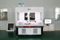 Machine laser à portique 3 axes pour la gravure de logos surdimensionnés sur métal et pierre Machine de marquage laser