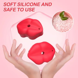 Masajeador Eléctrico con Control Remoto para Mujeres Adultas, Estimulador de Pezones con Pinza Roja, Juguetes Sexuales, Vibrador - Product Image 5
