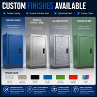 Caja de Aluminio Personalizada para Equipos Eléctricos, Fabricación de Chapa Metálica, Corte Láser, Plegado CNC, Soldadura OEM