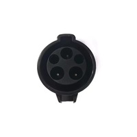 Adaptateur de chargeur de voiture électrique J1772 pour Tesla, 60 ampères / 250 V AC, compatible avec l'adaptateur de chargeur de voiture électrique SAE J1772 pour Tesla