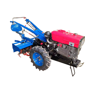 Tractor de Marcha Multifuncional Diésel de 15 Caballos de Fuerza Tipo Exportación, Máquina de Motocultor Rotativo, Zanjadora, Jaula de Elevación, Motor Central, 2WD, 8HP - Product Image 5