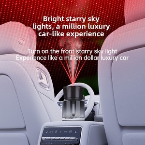 Diffuseur de parfum intelligent pour voiture avec capteur, mini diffuseur en verre étoilé, pulvérisateur automatique, éliminateur d'odeurs, désodorisant automobile en gros - Product Image 3