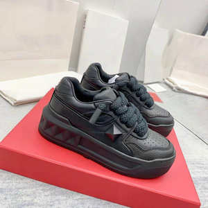 Zapatos informales de diseñador Original de alta calidad, zapatos de tablero gruesos de cuero con aumento de altura, iluminación amortiguada para caminar en la calle - Product Image 6