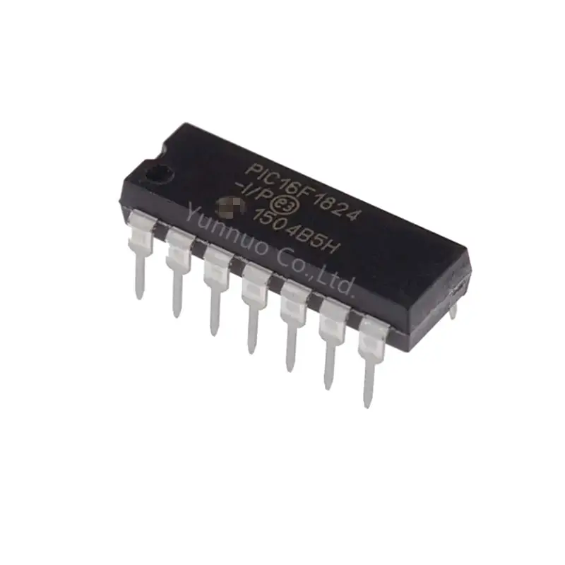 electronic spare parts ic chips integrated circuit ic pic microcontroller dip-14 PIC16F1824 PIC16F1824-I/P
