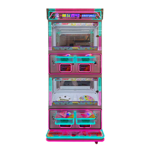 Metal frame candy prize vending <b>machine</b> LED lighting arcade prize <b>game</b> <b>machine</b> Multi-function combination <b>game</b> claw <b>machine</b> - Product Image 5