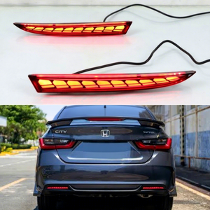 ไฟสะท้อนแสงด้านหลังแบบสว่างสำหรับ <span class=keywords><strong>Honda</strong></span> HR-V <span class=keywords><strong>HRV</strong></span> <span class=keywords><strong>RS</strong></span> ปี 2022 2023 ไฟ LED ติดกันชน ไฟเบรก ไฟตัดหมอกหลัง ไฟเลี้ยวแบบไดนามิก - Product Image 1