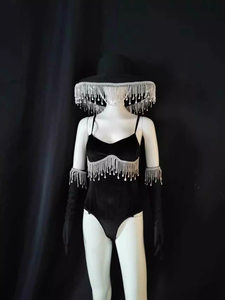 Ropa de Alta Gama Hecha a Medida, Estilo Vintage, para Baile de Escenario, Auditorio, Grupo, Estilo Gogo, <span class=keywords><strong>Sensual</strong></span>, para Mujer, 100% Poliéster, Ropa DS - Product Image 5