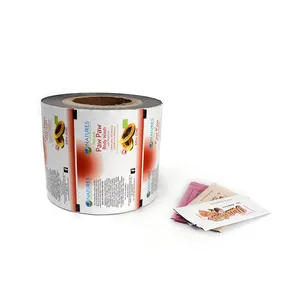 Custom Design Factory Best Price Heat Seal Body Wash Cosmetic Plastic Bag Packaging Film Roll Sachet film rolls
