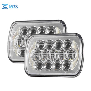 Alta quity DC 9V ~ 16V 5x7 led <span class=keywords><strong>cree</strong></span> faro cuadrado para jeep de la lámpara de la cabeza - Product Image 2