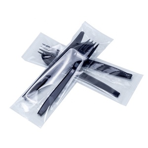Machine d'emballage en sachet flow pack pour cuillères, fourchettes, rasoirs et couteaux jetables - Product Image 2