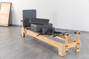 Di alta qualità commerciale in rovere Pilates Studio Reformer in legno di acero nucleo letto per la casa Fitness attrezzature Core Studio Pilates - Product Image 2