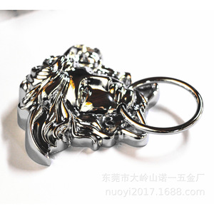 Tirador de Mueble de Aleación de Zinc con Forma Novedosa, 150mm de Ancho, 110mm de Largo, 70mm de Ancho, Diseño Moderno de Anillo para Puerta - Product Image 5