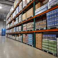 Étagère de stockage à grande capacité pour entrepôt, en acier Q235B, pour installations de bobines métalliques avec niveaux de pente