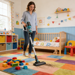 Aspiradora Inalámbrica de Mano para el Hogar, Aspiradora Vertical de Alta Succión - Product Image 2