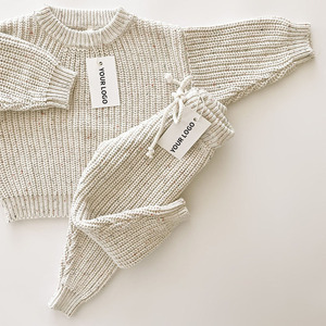 Set di maglioni per bambini <span class=keywords><strong>in</strong></span> cotone con LOGO personalizzato - Product Image 5