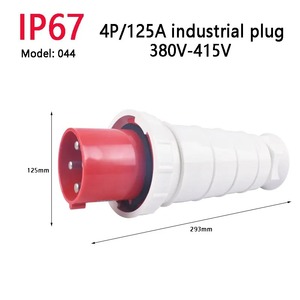 IP67 63A/125A công nghiệp cắm ổ cắm 3P/4P/5p không thấm nước kết nối điện Kết nối công nghiệp cắm 220V 380V 415V - Product Image 6
