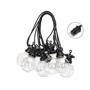 ไฟ LED สายยาว 8 เมตร สายสีดำ สำหรับตกแต่งภายนอกและภายใน งานปาร์ตี้ ไฟสวน - Product Image 3