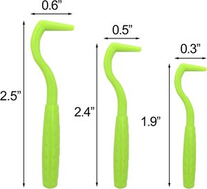 Juego <span class=keywords><strong>de</strong></span> 3 Herramientas para Quitar Garrapatas, Extractor <span class=keywords><strong>de</strong></span> Garrapatas <span class=keywords><strong>de</strong></span> Plástico Indoloro y Portátil para Perros, Gatos y Humanos, Pinza para Garrapatas - Product Image 5