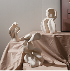 Adornos Artísticos de Cerámica Hechos a Mano, Artesanía Moderna <span class=keywords><strong>Minimalista</strong></span>, Decoración para el Hogar, Muebles para TV, Librerías, Habitaciones Modelo, Decoraciones Suaves - Product Image 4
