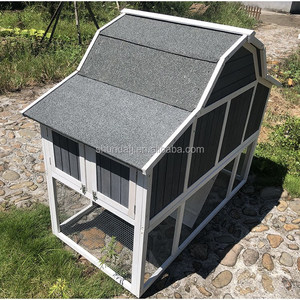SDC027 Eco-Friendly Wood Chicken Coop with Roof Luxury Style All Seasons Indoor/Outdoor <b>Pet</b> House - Product Image 6