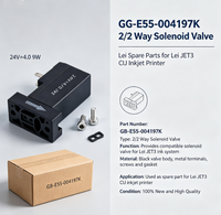Vanne solénoïde 2/2 voies GB-E55-004197K, pièces de rechange pour imprimante jet d'encre Lei JET3 CIJ