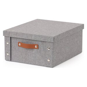 Scatola salvaspazio (26x31x14cm) Grey Art.4 - Product Image 1