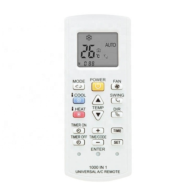 High Quality AC Air Conditioner Remote Control Universal Remote Control Sat 1000 in 1