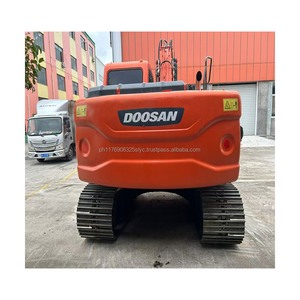 Excavatrice sur chenilles hydraulique d'occasion Doosan DX150-9c, modèle 2023, faible nombre d'heures de travail, moteur, pompe à engrenages - Product Image 5