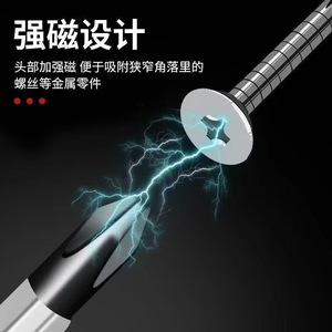 Factory direct sales of extended through <b>screwdriver</b> <b>set</b> with flathead, magnetic, and Phillips head <b>screwdrivers</b>. - Product Image 4