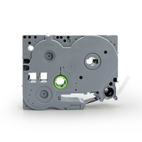 Ruban d'étiquetage compatible pour Brother TZe-111 TZe-211 TZ611, noir sur blanc, laminé, 6 mm, cassette d'étiquettes