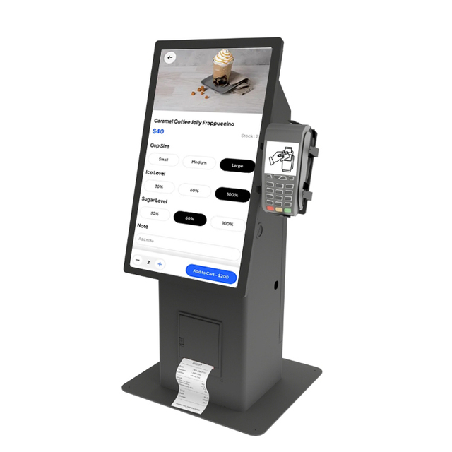 Supplier 21.5 24 32 Inch AI POS Payment Kiosk Touch Screen Android 15 RK3576 64GB Menu Restaurant Kiosk Restaurant Tablet PC