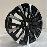 Jantes de voiture Auroad Flow Forming 17 18 19 pouces, finition noire usinée, 5X114.3, pour Elph Wilfa Camry RAV4 Crown Corolla