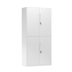 Văn phòng nộp hồ sơ cao Tủ tối giản hiện đại gõ xuống lưu trữ lưu trữ tủ với 4 cửa có thể khóa kim loại Tủ hồ sơ - Product Image 2