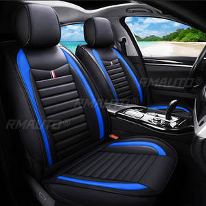 Fundas Universales para Asientos Delanteros de Coche, Fundas de Asiento de Cuero PU, Impermeables, Antideslizantes, Protectoras para VW/Ford/BMW - Product Image 1