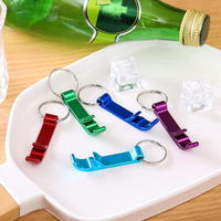 Porte-clés ouvre-bouteille coloré taille de poche petit Bar griffe boisson porte-clés
