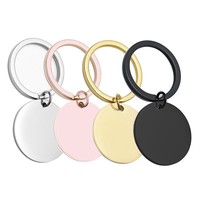 Llavero de Acero Inoxidable Multicolor con Etiqueta Militar de Marca, Diseño de Arte Moderno, Personalizable con Láser, Regalo Ideal para Venta Transfronteriza