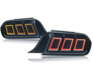 AURON Mustang 2015-2023 Clear Lens New Retrofit Upgrade Daytime Running Lights 6000K 12V <b>Plug</b> & <b>Play</b> Tail Lamp Wholesale Light - Product Image 3