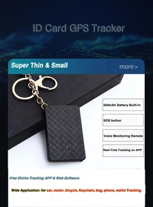 Thiết Bị Theo Dõi GPS Thẻ Nhỏ Nhất Thế Giới Giám Sát Bằng Giọng Nói Từ Xa Màn Hình Ứng Dụng Di Động Miễn Phí Cho Học Sinh Công Nhân - Product Image 6