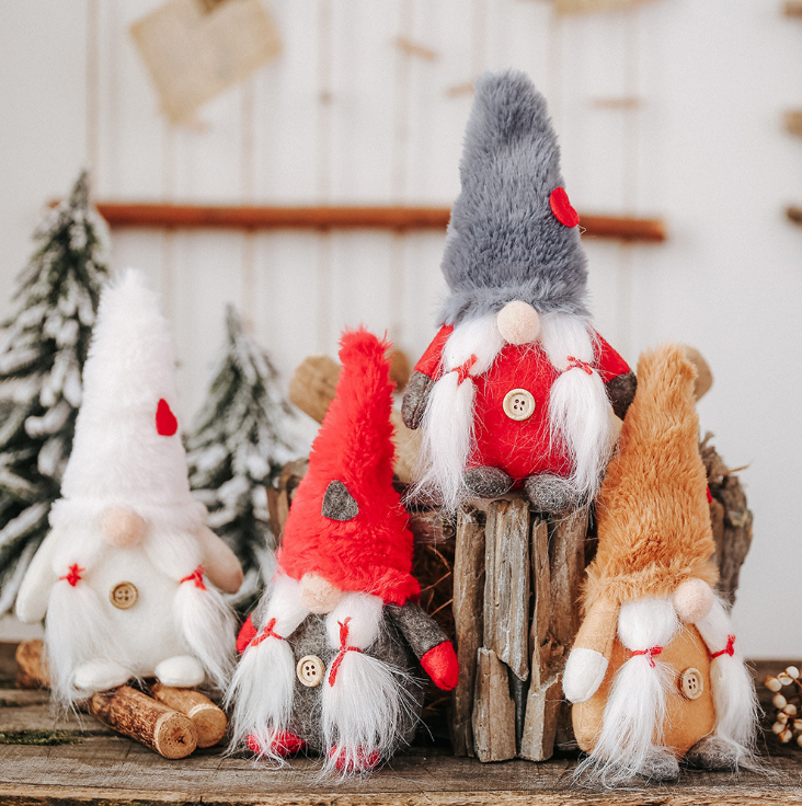 スウェーデンのぬいぐるみサンタ人形Gnomeスカンジナビアトンテ
