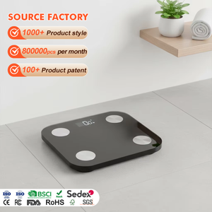 무료 App 무선 스마트 바디 분석기 <span class=keywords><strong>180kg</strong></span>/400lb 디지털 욕실 전자 저울 - Product Image 1